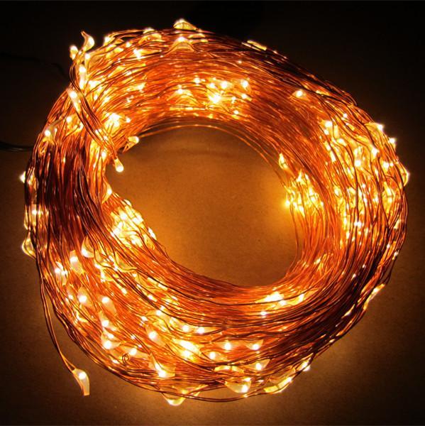 Golden Color LED Rice Fairy Light with 100 LED(15ft Long) | Daraz.com.bd