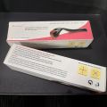 0.5mm Titanium Needle Dermaroller for Face & Hair Growth, Ergonomic Design with Anti-Slip Grip, Single Pack. 