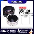 YONGNUO YN50mm F1.8II Mark 2 for Canon EOS 60D 70D 5D2 5D3 600d DSLR Cameras Auto Focus Lens. 