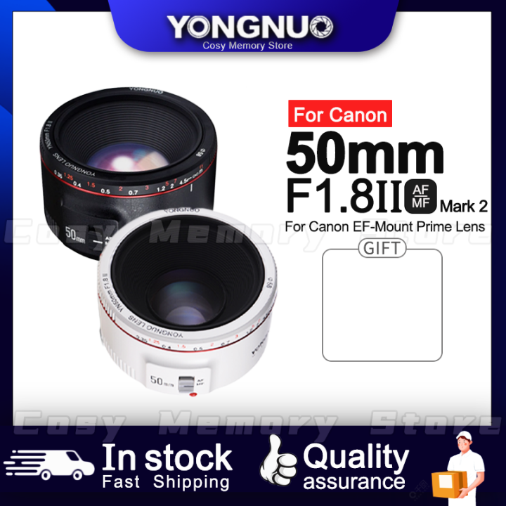 YONGNUO YN50mm Mark for Canon EOS 60D 70D 5D2 5D3 600d DSLR  Cameras Auto Focus Lens