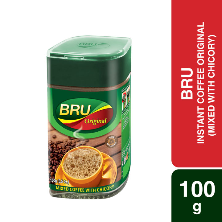 Bru Instant Coffee Original (Mixed with Chicory) 100gm