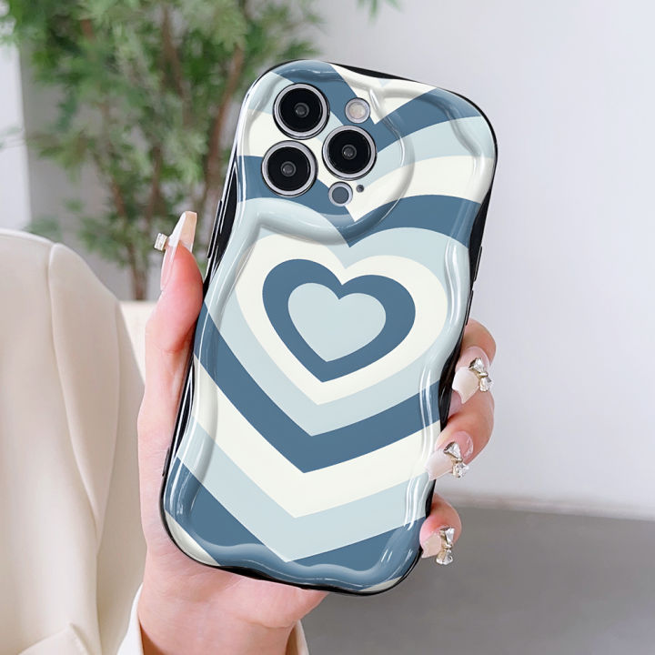 Jizetin%20for%20iPhone%2012%20Pro%20Back%20Cover%20Colorful%20Love%20Cream%20Wavy%20Edge%20Soft%20Silicone%20Phone%20Case%20-%20Image%206