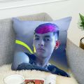 N-natanael Cano Cushion Cover 40*40 Covers for Bed Pillows Decorative Pillowcases 40x40 Short Plush Pillowcase Duplex Printing.