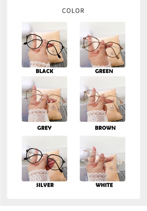 Ladies%20Anti-Blue%20Light%20Metal%20Accessories%20Fashion%20Round%20Glasses%20Retro%20Trend%20Casual%20Lightweight%20Frame%20Women%20-%20Image%204