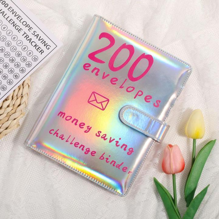 23.3*18CM%20100%20Envelope%20Challenge%20Binder%20Personal%20Finance%20Imitation%20leather%20Five%20colors%20Challenge%20the%20$20%20notebook%20100%20savings%20book%20for%20Money%20Saving%20Financial%20Planning%20Budget%20Management%20Personal%20Use%20-%20Image%203