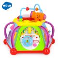 HOLA Baby Musical Activity Pyramid Toy Cube Play Center with 15 Functions & Learning Skills Educational Toys for kids gifts.