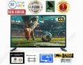OSAKA Double Glass 4k Voice Control Smart DLED TV - 32 Inch - Black With Wall Mount Free with 1 year Panel Guaranaty and Life time Service Warrnarty.
