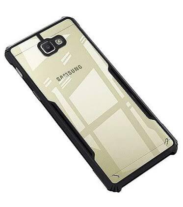 For Samsung Galaxy J7 prime Good Quality Shockproof Cushion Back Clear Hybrid Transparent Hard Cover Casing Phone cover Mobile Case