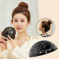 Silicone Hair Pad Head Top Heightening Hair Pad Silicone Head Top Soft Hair Pad Puff Hair Pad Invisible Hair Pad Flat Head To Round Head Hair Pad Coiffure Tool Silicone Head Top  Soft Hair Pad. 