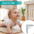 4PCS Baby Safety Silicone Corner Protector Set – Transparent Table & Furniture Edge Protection Cover | Kids Anti-Collision Corner Guards | Soft Shockproof Silicone Protectors. 