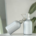 Glass Soap dispenser Convenient Empty 330ml/400ml Hand sanitizer Refillable  Bottle for Bathroom Kitchen Travel Home Public spaces Office Hotel Personal hygiene. 