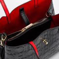 CHHC Leather Texture Relief Pattern Bucket Bag New Casual Women Luxury Designer Purse Handbag Fashion Women's Shoulder Bag.