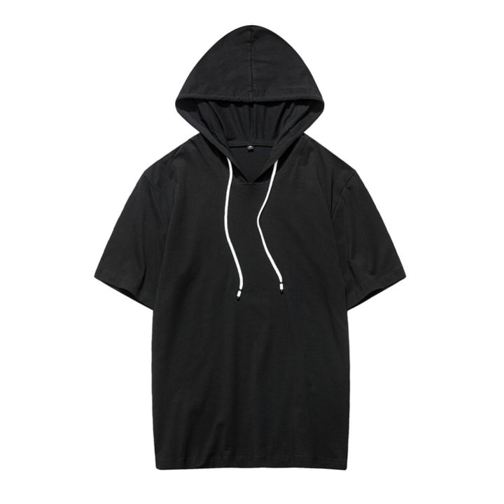 2022%20Summer%20Men%20tshirt%20Casual%20Solid%20Loose%20Hooded%20Tops%20Tees%20Shirts%20Male%20New%20Sportswear%20Hoodie%20Short%20Sleeve%20Mens%20T-shirt%20Clothing%20-%20Image%204