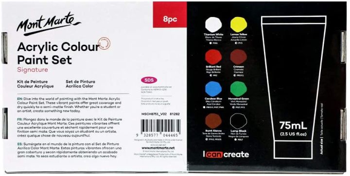 Mont%20Marte%20Signature%20Acrylic%20Paint%20Set%20%E2%80%938%20Colors%20x%2075ml%20Tubes%20-%20Image%202