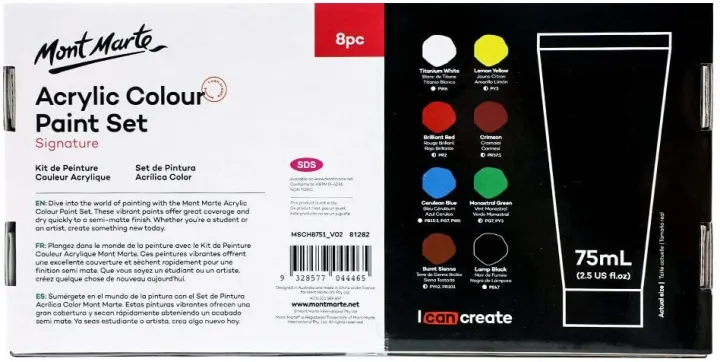 Mont%20Marte%20Signature%20Acrylic%20Paint%20Set%20%E2%80%938%20Colors%20x%2075ml%20Tubes%20-%20Image%202
