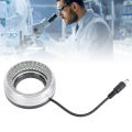 Microscope LED Circle Light 72 Light Beads Easy Installation Microscope LED Circle Light Source for Stereo Microscope. 