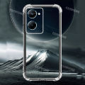 For Vivo Y18 / Vivo Y03 Transparent Clear Silicon Tup Back Cover Phone Case Pani Cover.