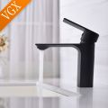 VGX Bathroom Faucets Matte Black Basin Mixer Sink Crane Faucet Gourmet Hot Cold Water Tap Washbasin Brass Single Hole Tapware. 