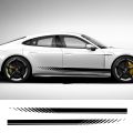 Universal Car Door PVC Stickers Sport Strips Styling Vinyl Film Side Skirt Decals Decoration Auto External Tuning Accessories.