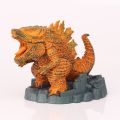 12CM Deformation King King Dinosaur monster King Ghidorah Burning Assembled Action Figure Model Collectible Toy Gi. 
