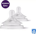 Philips Avent Natural Response Teat 6+ months, Flow 5, 2 pieces INDONESIA. 