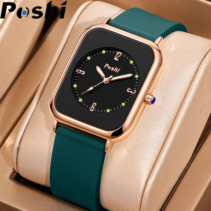 POSHI%20New%20Women%20Fashion%20Watches%20Luxury%20Brand%20Quartz%20Waterproof%20Watch%20Black%20Silicone%20Simple%20Elegant%20Ladies%20Watch%20-%20Image%203