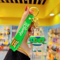 Disney Toy Story Keychains Anime Buzz Lightyear Woody Lotso Keyring Collection Doll Bag Car Accessory Christmas Birthday Gifts.
