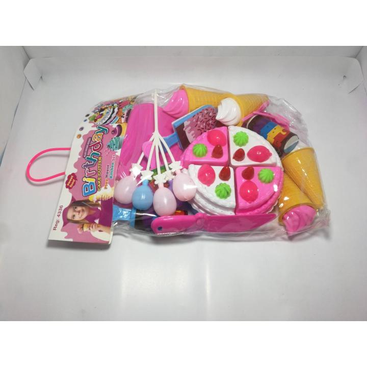 Kids Pretend Play Pizza Set with Cutter & Accessories – Pizza King (3+ Years)