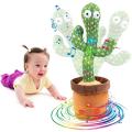 Talking & Dancing Cactus Mimicking Toy (USB CHARGING)-120 songs including Happy Birthday &. 