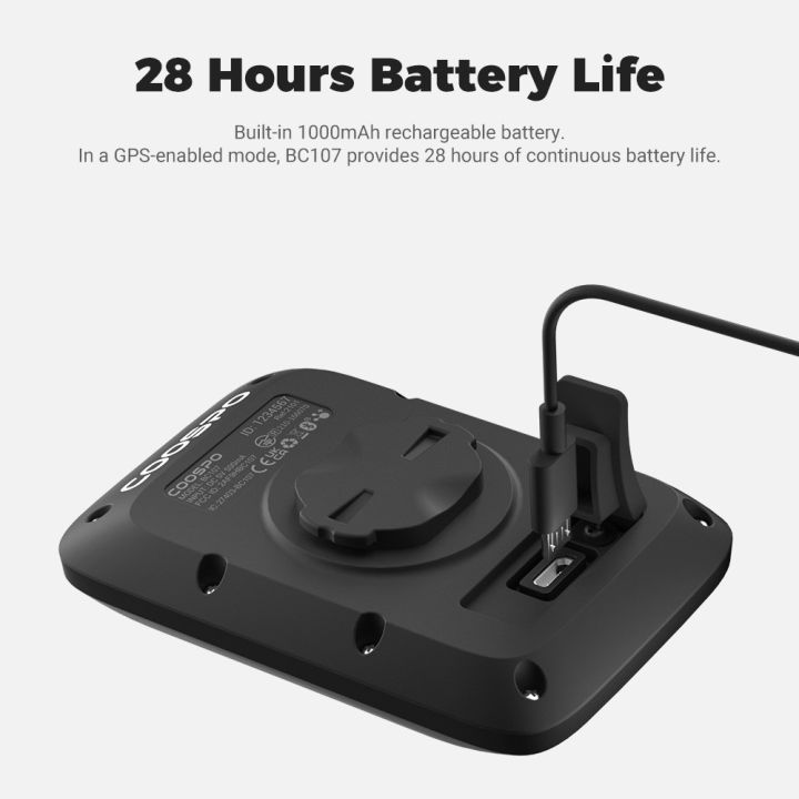 COOSPO%20BC107%20Bike%20Computer%20Wireless%20GP-S%20Bicycle%20Speedometer%20and%20Odometer%20with%20ANT+%20Heart%20Rate%20Monitor%20Cadence%20Sensor%20BT%205.0%20Compatible%20with%20Strava%20IP67%20-%20Image%204