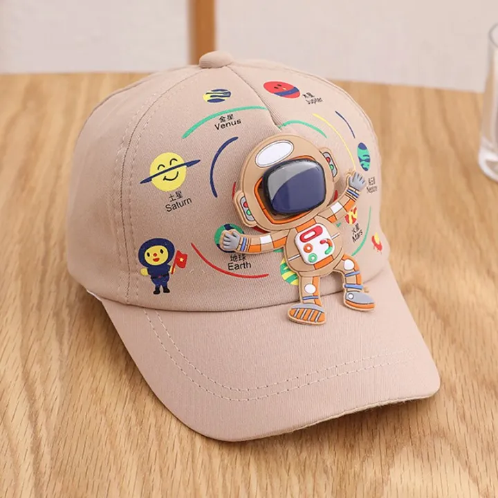 Baby%20Boy%20Girl%20Baseball%20Cap%20Astronaut%20Sports%20Hat%20for%20Toddler%20Kids%20Novel%20Fancy%20Space%20Headwear%20Adjustable%201-5%20Years%20-%20Image%202