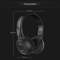 B570 Foldable HiFi Stereo Wireless Bluetooth Headphone with LCD Screen FM Radio Micro-SD Slot. 