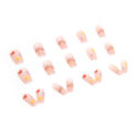 Menggh 24pcs With Glue Fake nails cute pattern False nails With Design press on nails Artificial nails Full Cover water proof nail art. 