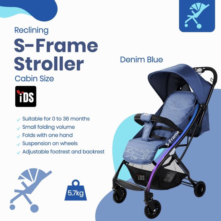 NEW Baby Stroller Luggage Baby Pram Cabin Size