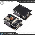 ESP32-CAM with Programming Base Board (Combo). WiFi and Bluetooth Camera Module with SD Card slot and Micro USB to Serial Port CH340G for Arduino and DIY Electronics Projects..