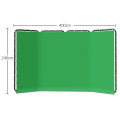 SH 240x400cm Background Stand Frame With Photography Green Screen Backdrops Photography Background For Living Video Recording. 