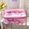 Anime Kuromi My Melody Cinnamoroll Hello Kitty Elsa Snoopy Pom Pom Purin Cartoon Lunch Box Bag Frozen Barbecue Handbag Outdoor Tote Bag [RAIN]. 