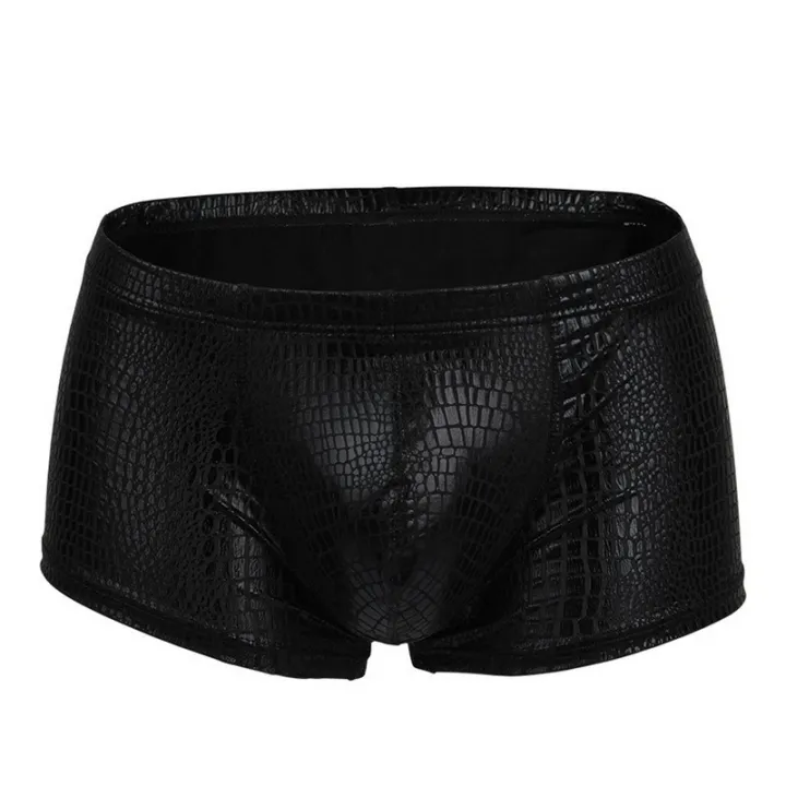 DIHOPE%20Men%20Underwear%20Snake%20Skin%20Imitation%20Leather%20Boxers%20Mens%20Boxer%20Shorts%20U%20Convex%20Low%20Waist%20Male%20Panties%20Underpants%20-%20Image%205