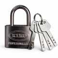 60 mm Kiko Lock with 4 key High security padlock.by ONE POINT.