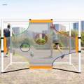 Soccer Target Soccer Goal Target Net Football Throwing Net for Players Yard 7x2m.