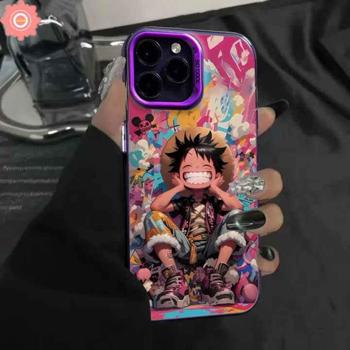 Cartoon%20Luxury%20Plated%20Metal%20Lens%20Case%20Compatible%20for%20IPhone%207Plus%2011%2013%2014%2015%2012%20Pro%20Max%20XR%207%208%2015%2014%20Plus%20X%20XS%20Max%20SE%202020%20Trend%20Brand%20Happy%20Cool%20Cartoon%20Luffy%20One%20Piece%20Soft%20Case%20-%20Image%206