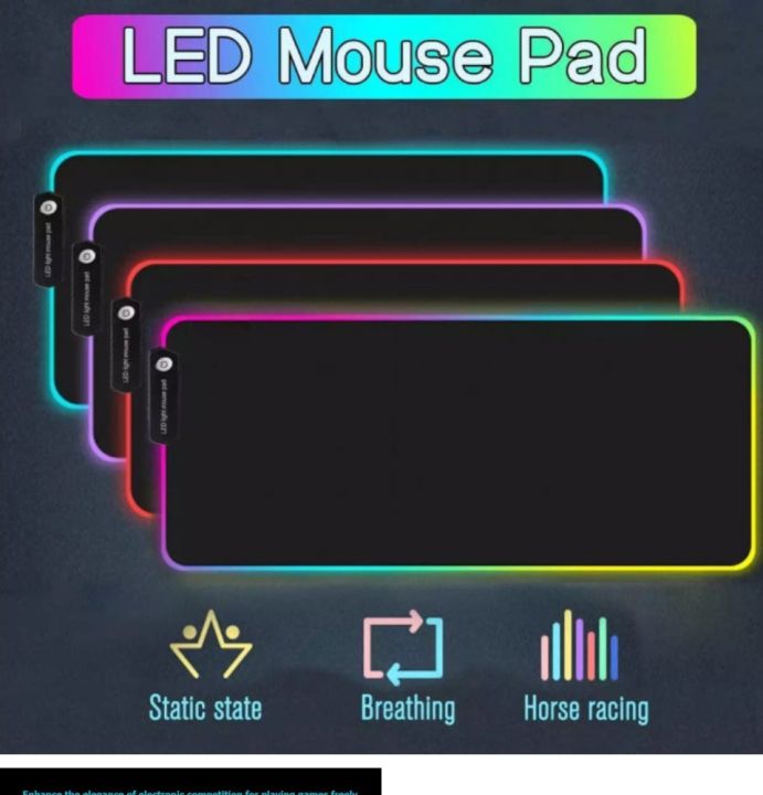 (BSHOP%20BD%20)%20Ready%20Stock%20RGB%20Lighting%20Gaming%20Mouse%20Pad%20Waterproof%20Usb%20Anti%20Slip%20LED%20Mousepad%20lighting%20mousepad%20-%20Mouse%20Pad%20-%20Image%206