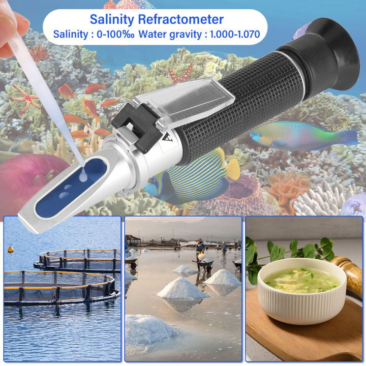 yieryi%20Handheld%200-100%E2%80%B0%20Seawater%20Salinity%20Meter%20Sodium%20Chloride%20Concentration%20Refractometer%20-%20Image%204
