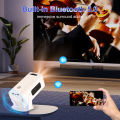 Salange P330 Mini Projector 280 ANSI 4K Native 1080P Wifi6 BT5.0 Android 11 Cinema Outdoor Video Game Console.