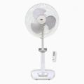 Rechargeable SUNCA 16” AC/DC stand Fan with Remote. 