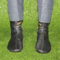 Black Leather Socks For Men / Women / Boys Leather Grade A Quality - Cycle - Cycle - Cycle.