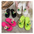 【Top Picks】 Fashion Floral Slippers for Women Size 36-41 Non-slip Beach Slides Soft Bottom EVA Comfortable Sandals. 