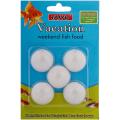 Taiyo special holiday fish food 1x4/1pack (When you go on vacation you can put one pcs in aquarium. It will stay minimum 1 week). 