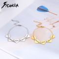 Fishhook Heart Personalized Bracelet Custom Name Engrave Date Family Bangle Gift For Man Women Mother Stainless Steel Jewelry.
