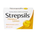 Strepsils Lozenges Relief Of Mouth And Throats  Honey And Lemon 24 Lozenges. 